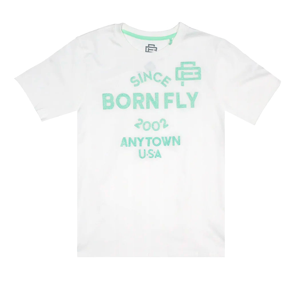 Born Fly White Short Sleeve Shirt - 2203T4373