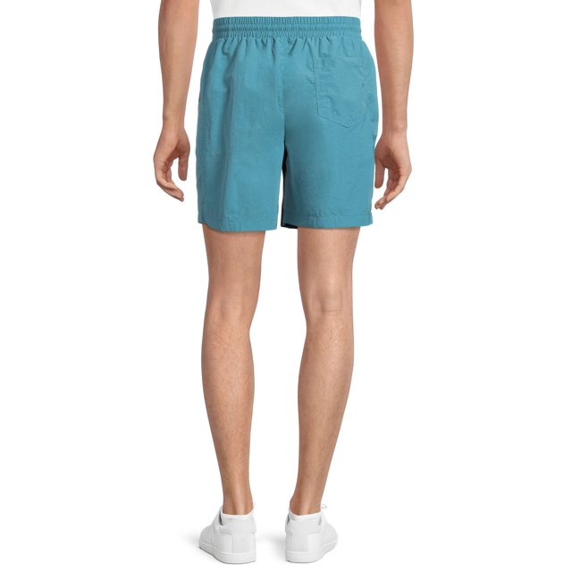 NO BOUNDARIES NYLON SWIM SHORTS BLUE - NB13100074291