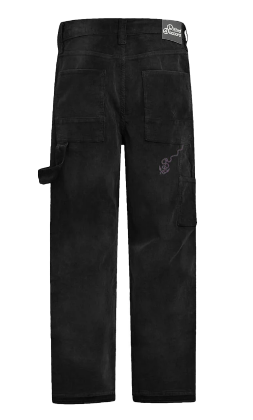 LIFTED ANCHOR LAYERED CARPENTER JEANS BLACK - LAHL23-31