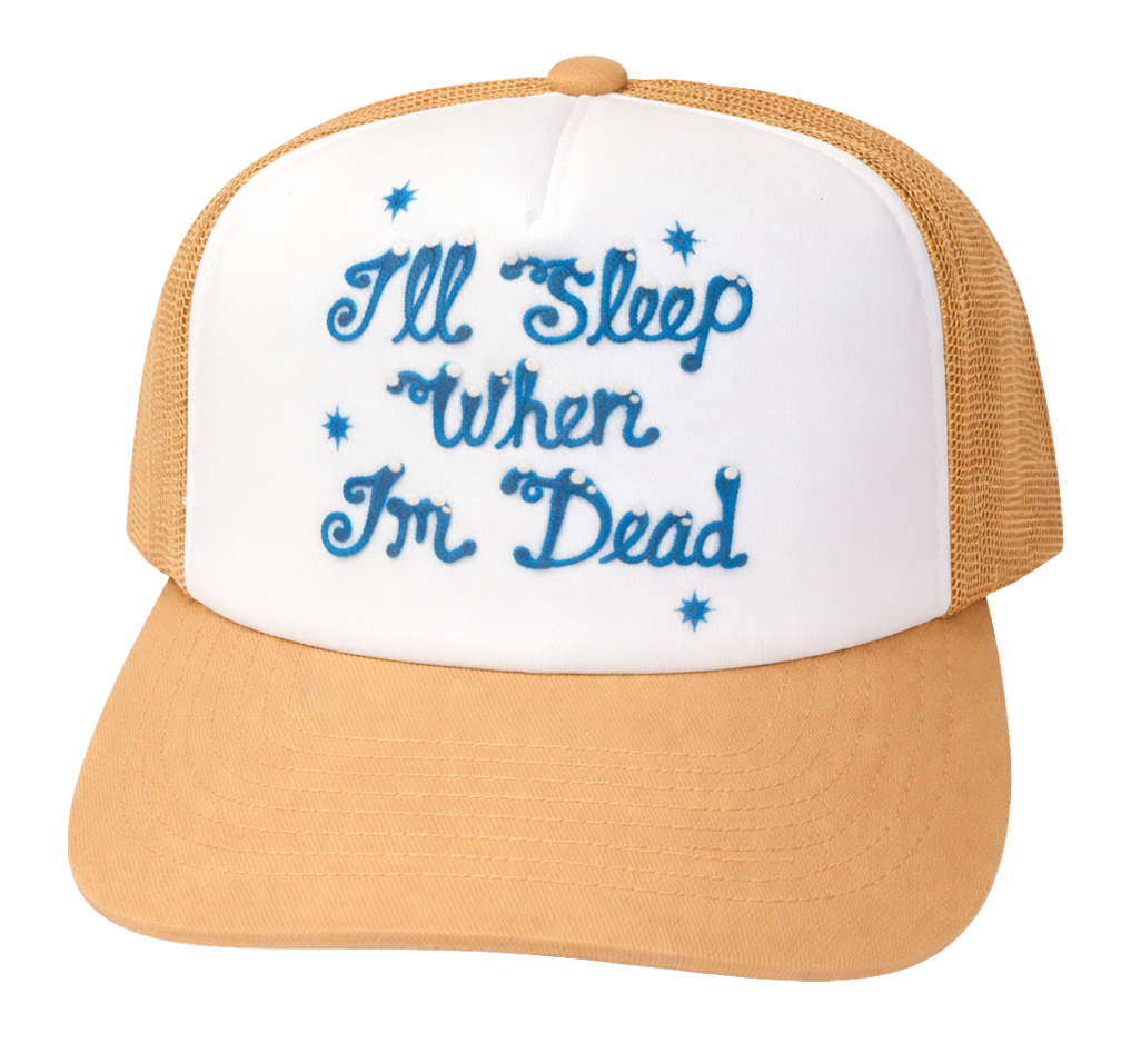 THE HUNDREDS TRUCKER SNAPBACK HAT GOLD - T24W106029