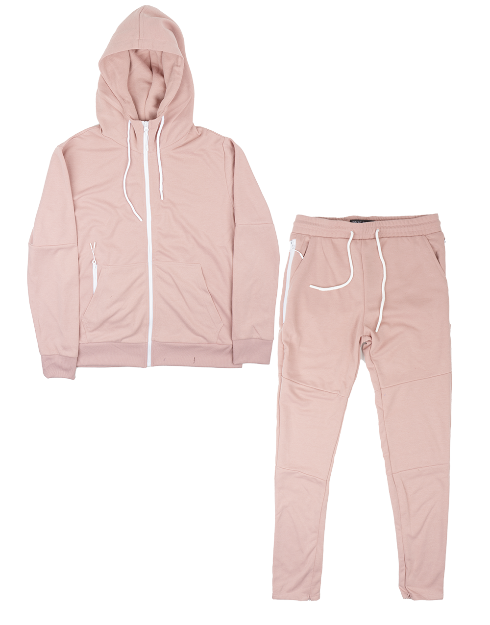 TRUE BORN TRACK JACKET & PANTS SET PINK - TF501-TH504