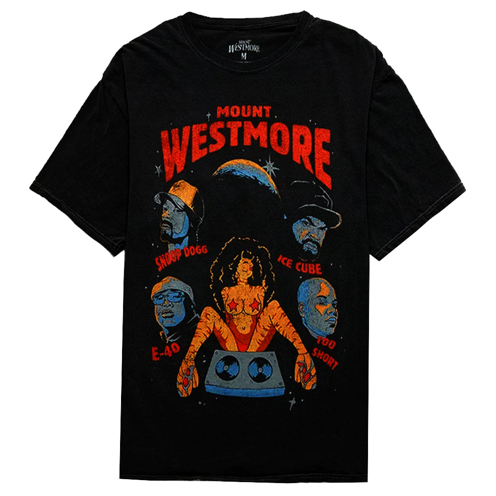 MOUNT WESTMORE T-SHIRT BLACK - MTWT034
