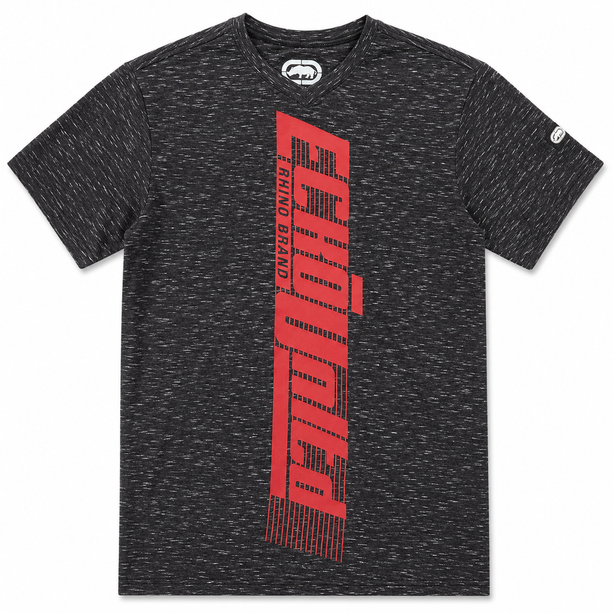 ECKO UNLTD LOGO T-SHIRT BLACK SPACE DYE - EO12K873 - Steal Deal 