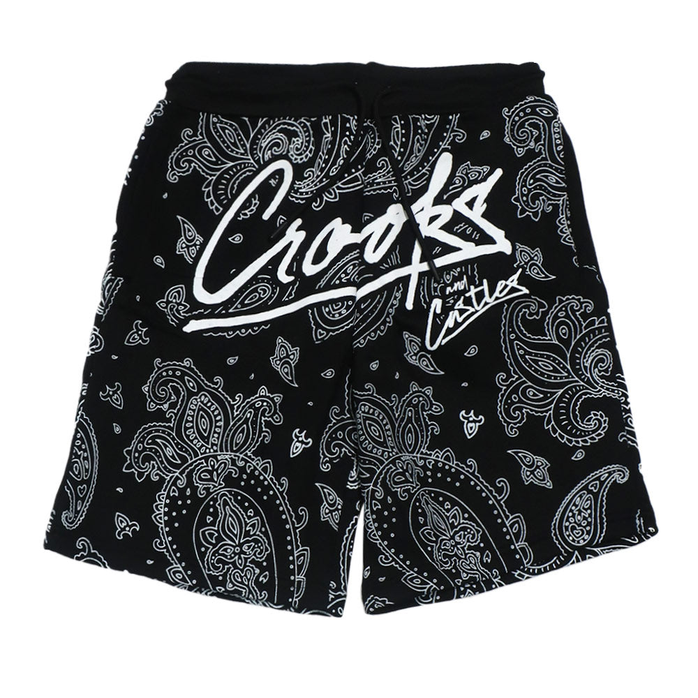 CROOKS & CASTLES SWEAT SHORTS - 2BY6521