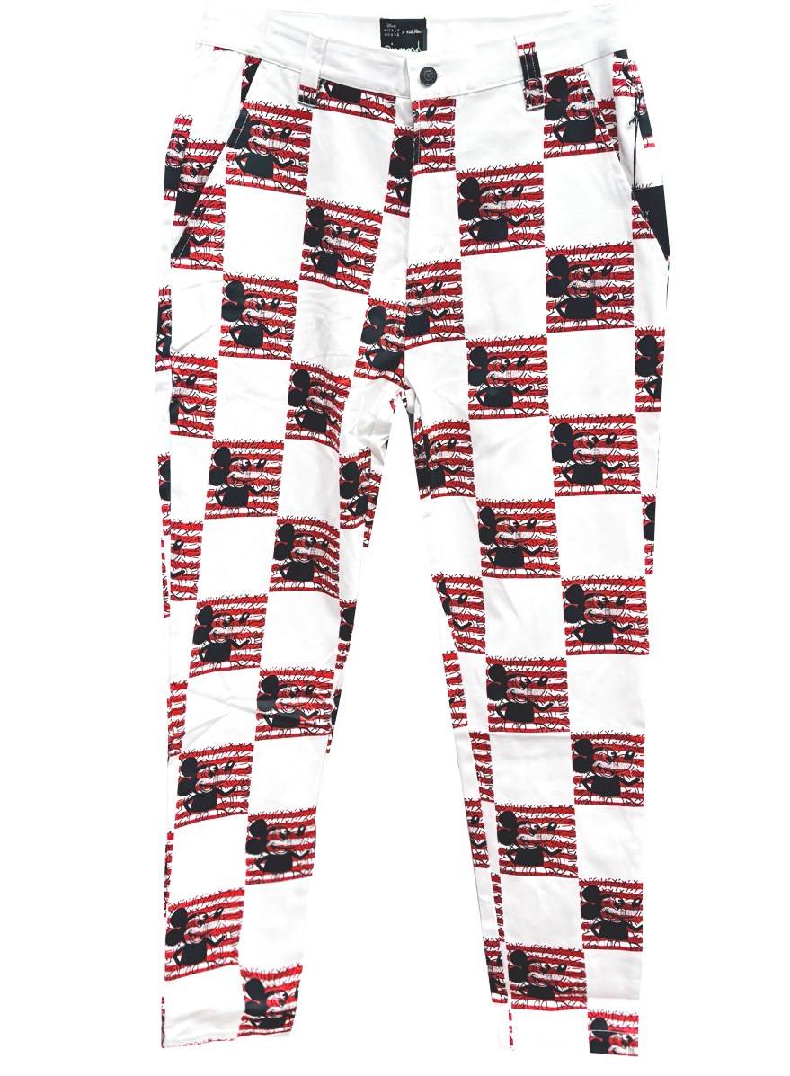 DIAMOND SUPPLY CO X KEITH HARING PANTS MULTI - B21DMBZ102