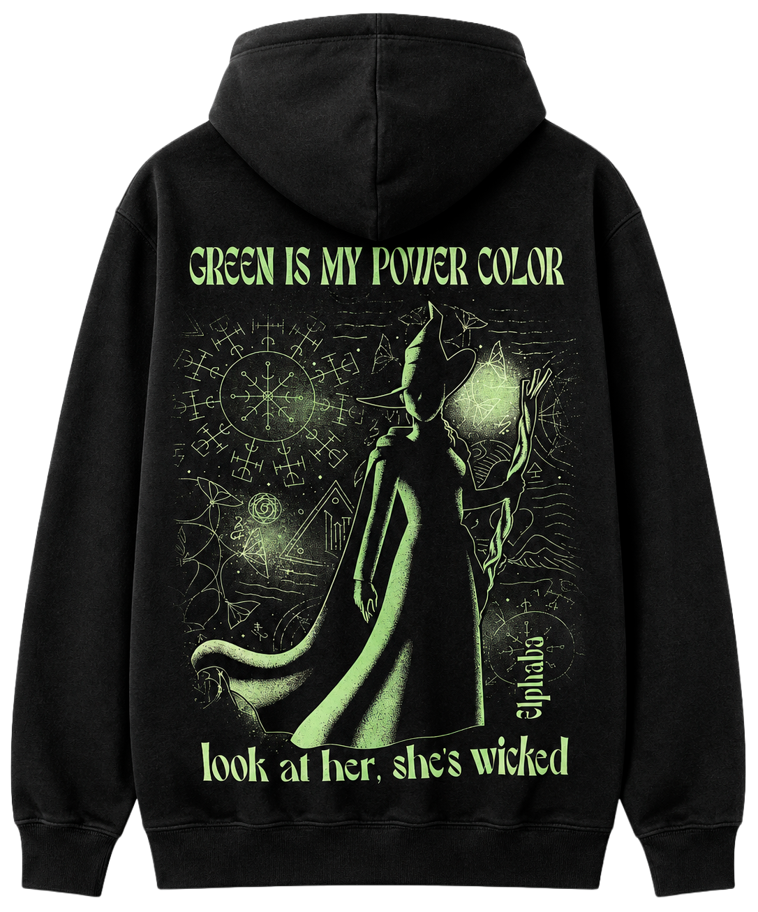 LICENSED WICKED MOVIE HOODIE BLACK - O4605390