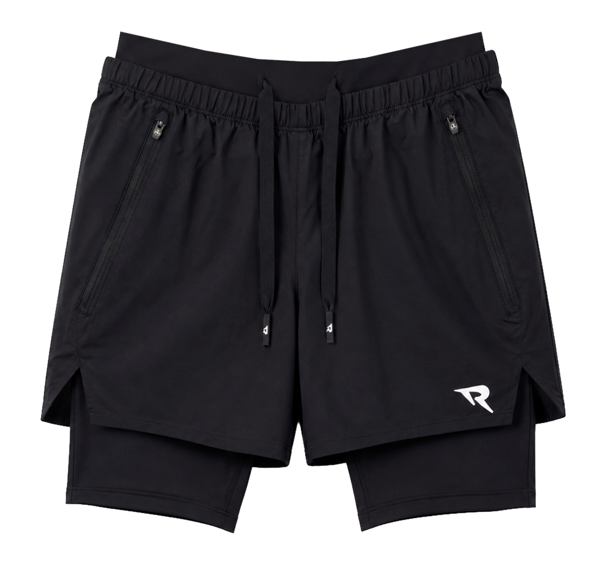 THE REGULARS PERFORMANCE GYM SHORTS BLACK - UNFAZED