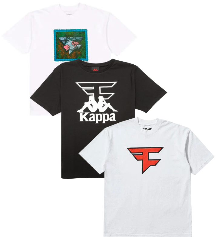 FAZE CLAN ASSORTED T-SHIRTS ASST - FZCTS0325