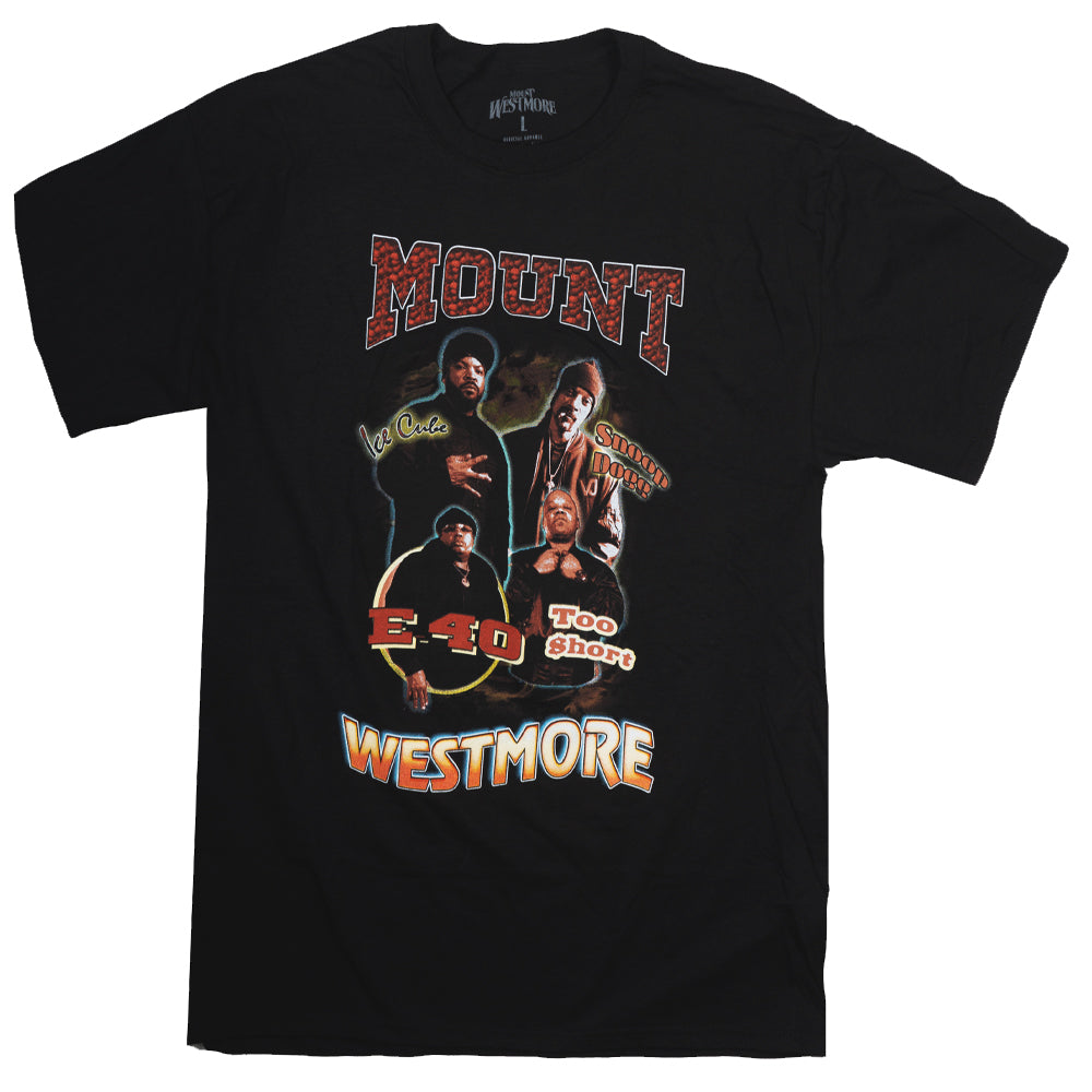 MOUNT WESTMORE GROUP T-SHIRT BLACK - MTWT036