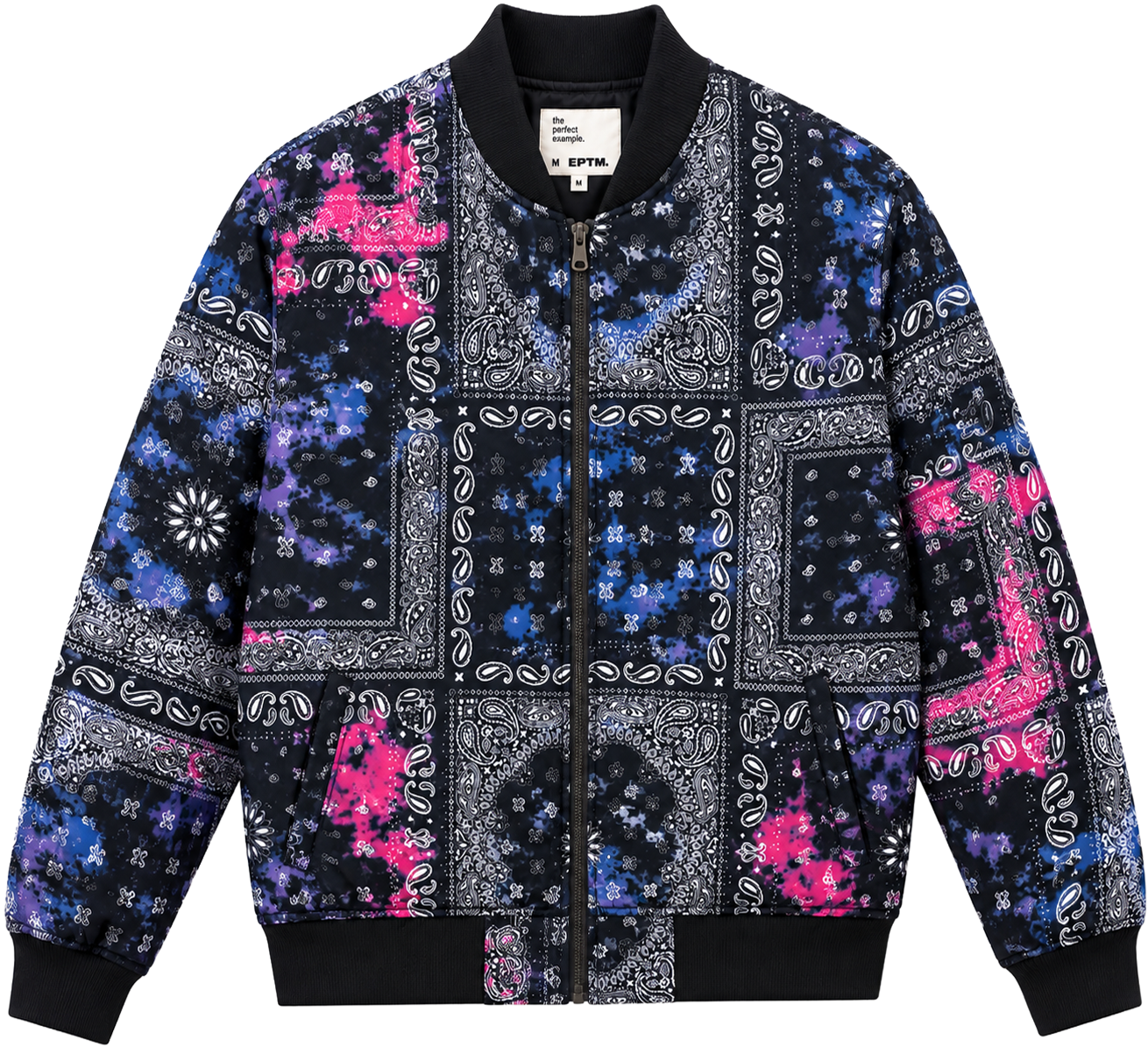 EPTM BOMBER JACKET BLACK - BANDANA