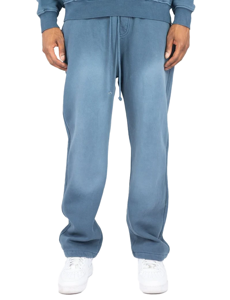 RING SPUN SWEATPANTS JADE BLUE - 342-411