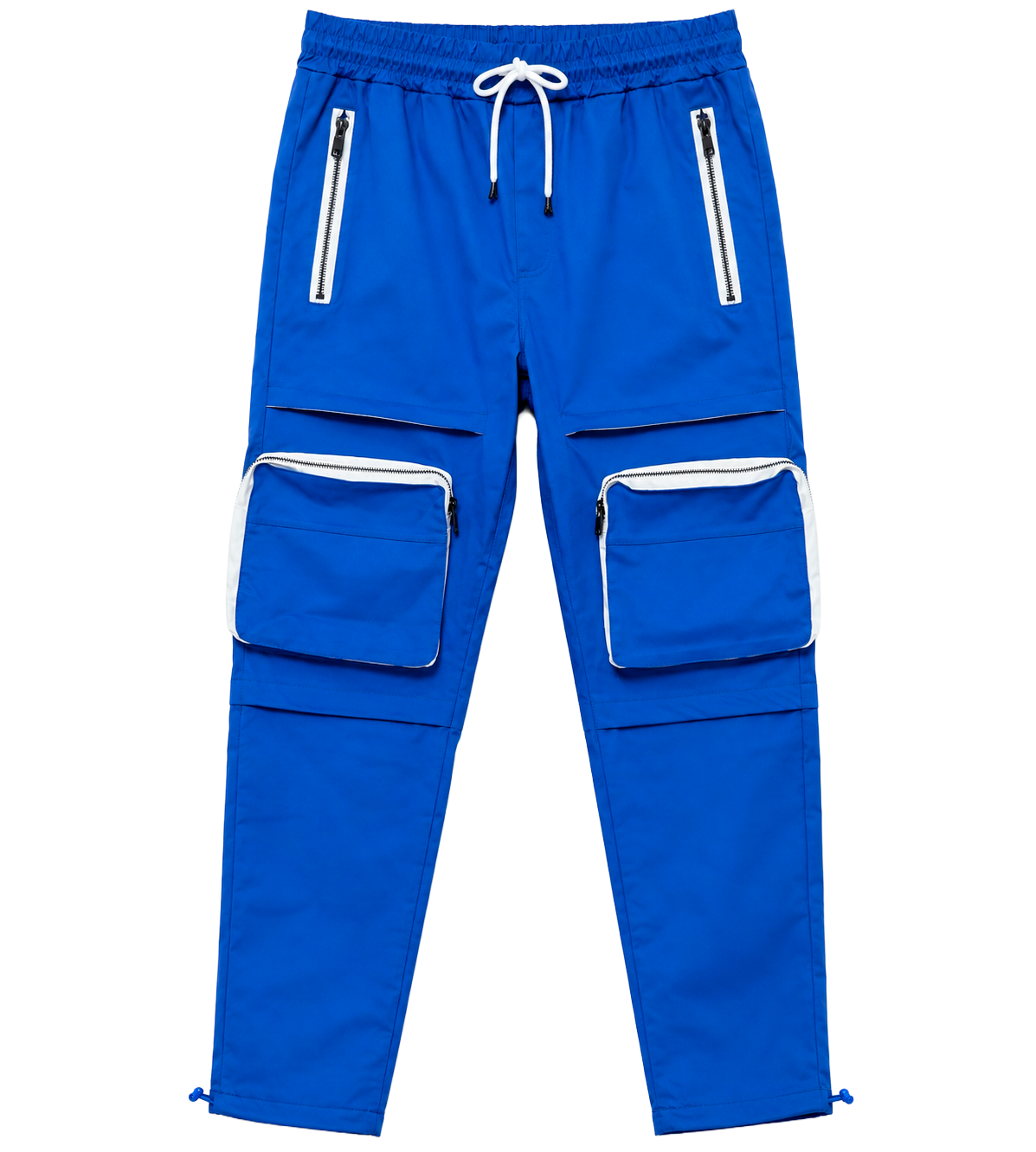 REBEL MINDS CARGO TRACK PANTS ROYAL - 121-472