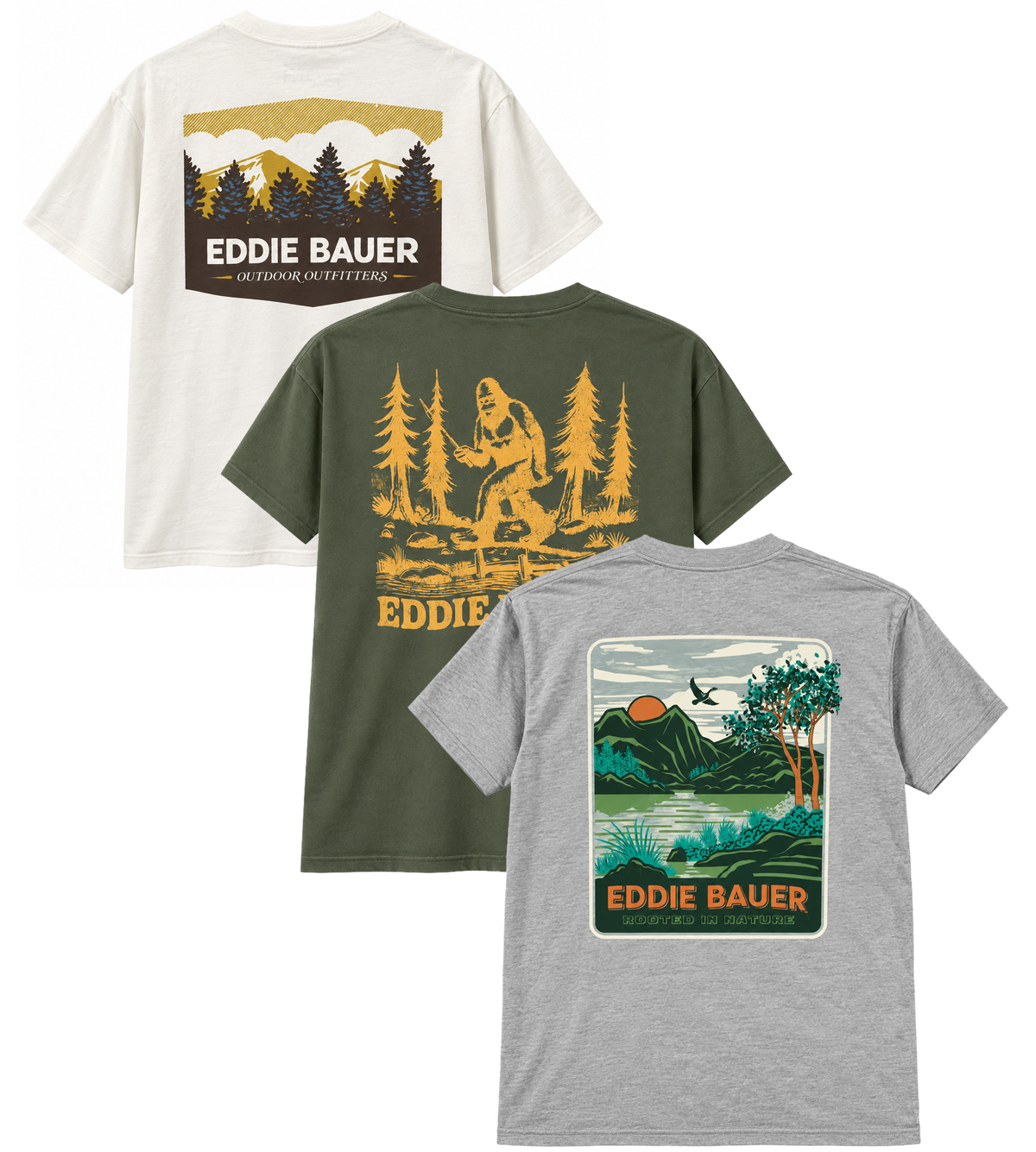 EDDIE BAUER ASSORTED T-SHIRTS ASST - EBSSTA