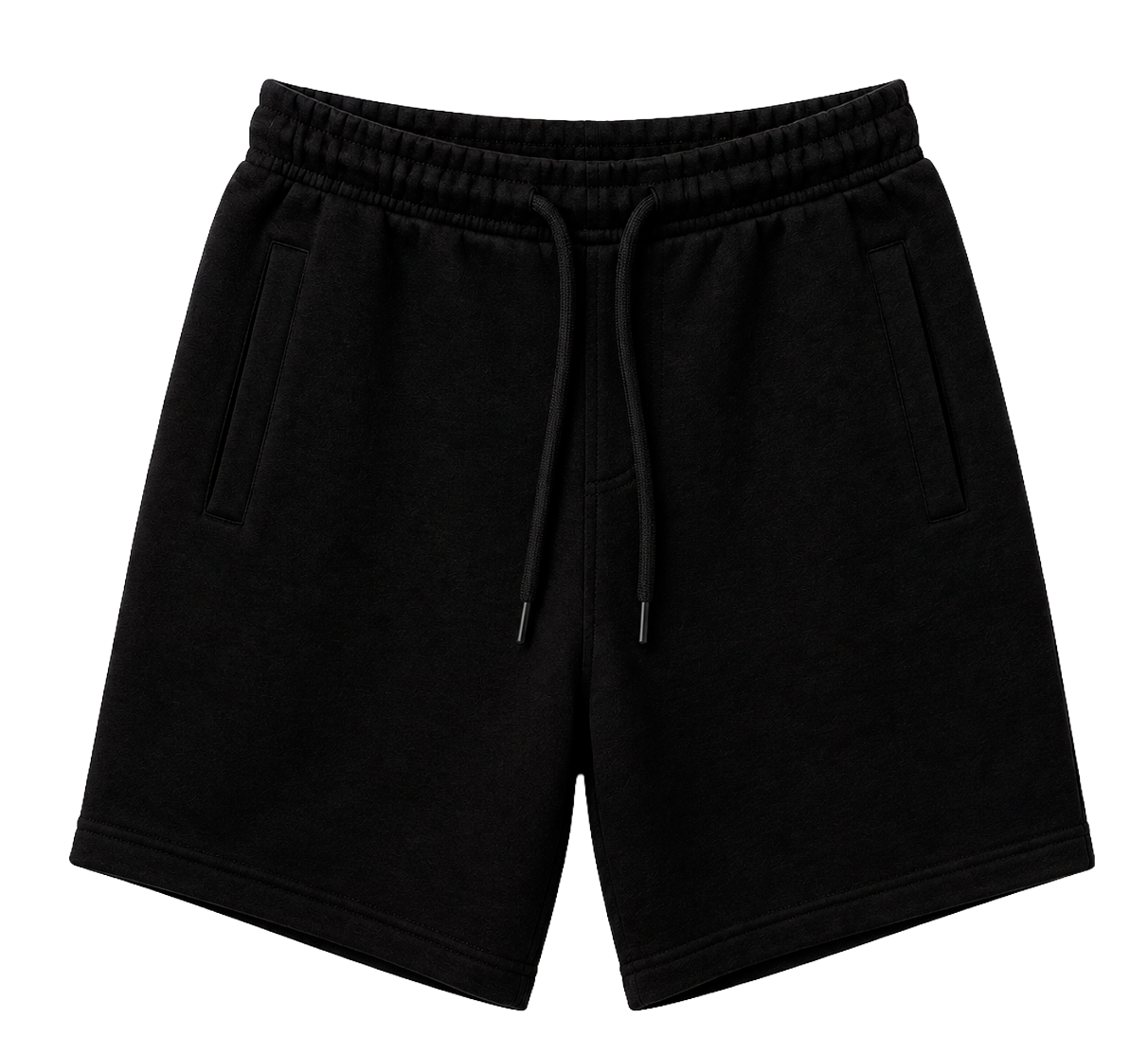 RIFLESSI SWEAT SHORTS BLACK - MS-52
