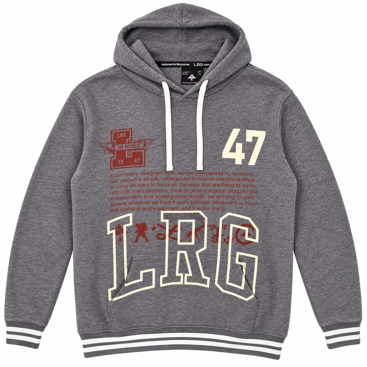 LRG ASSORTED GRAPHIC FLEECE HOODIE ASST - LRGHDA