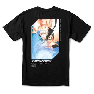 PRIMITIVE T-SHIRT BLACK - NARUTO