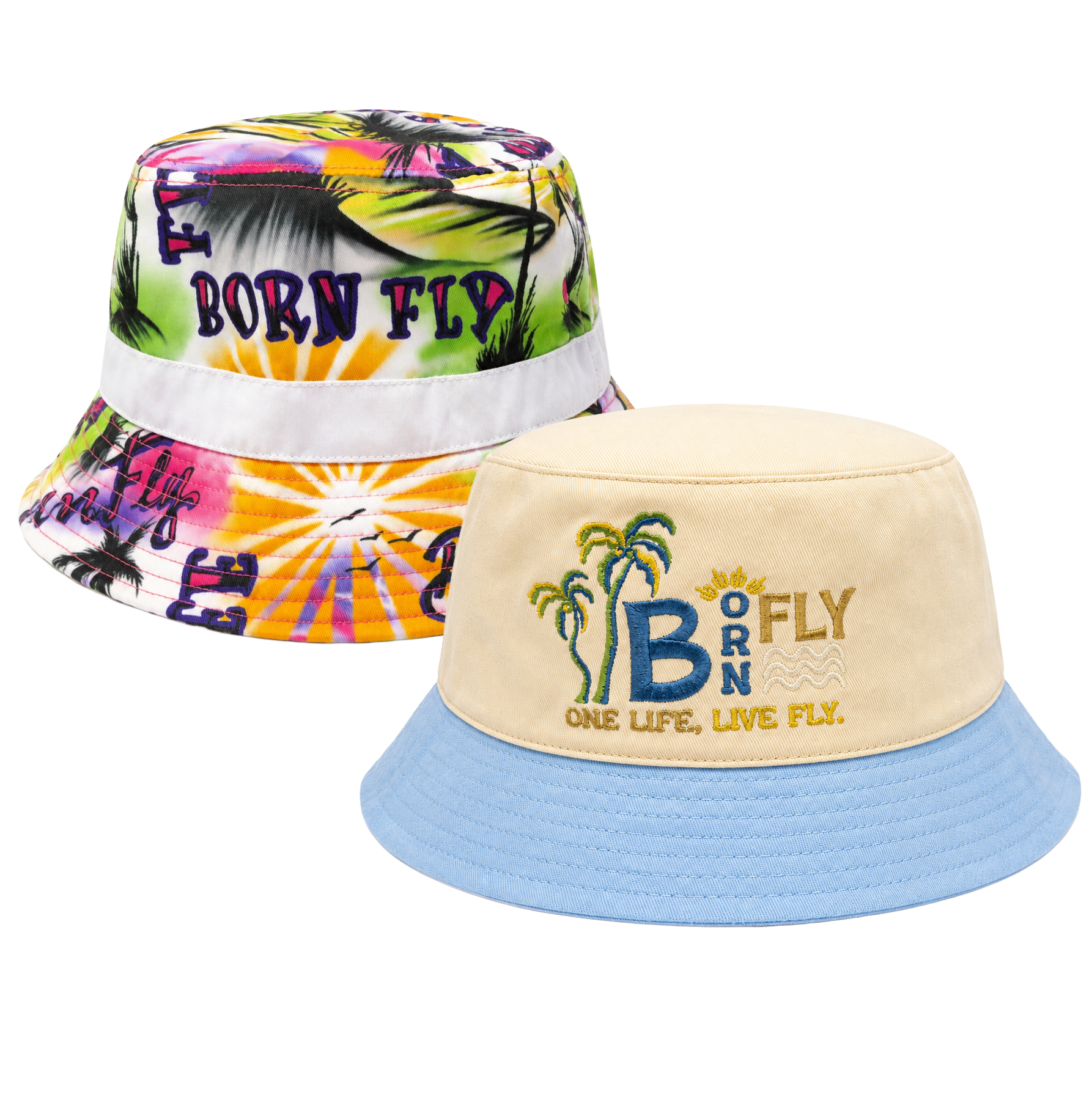 BORN FLY ASSORTED BUCKET HATS ASST - 2206X4525