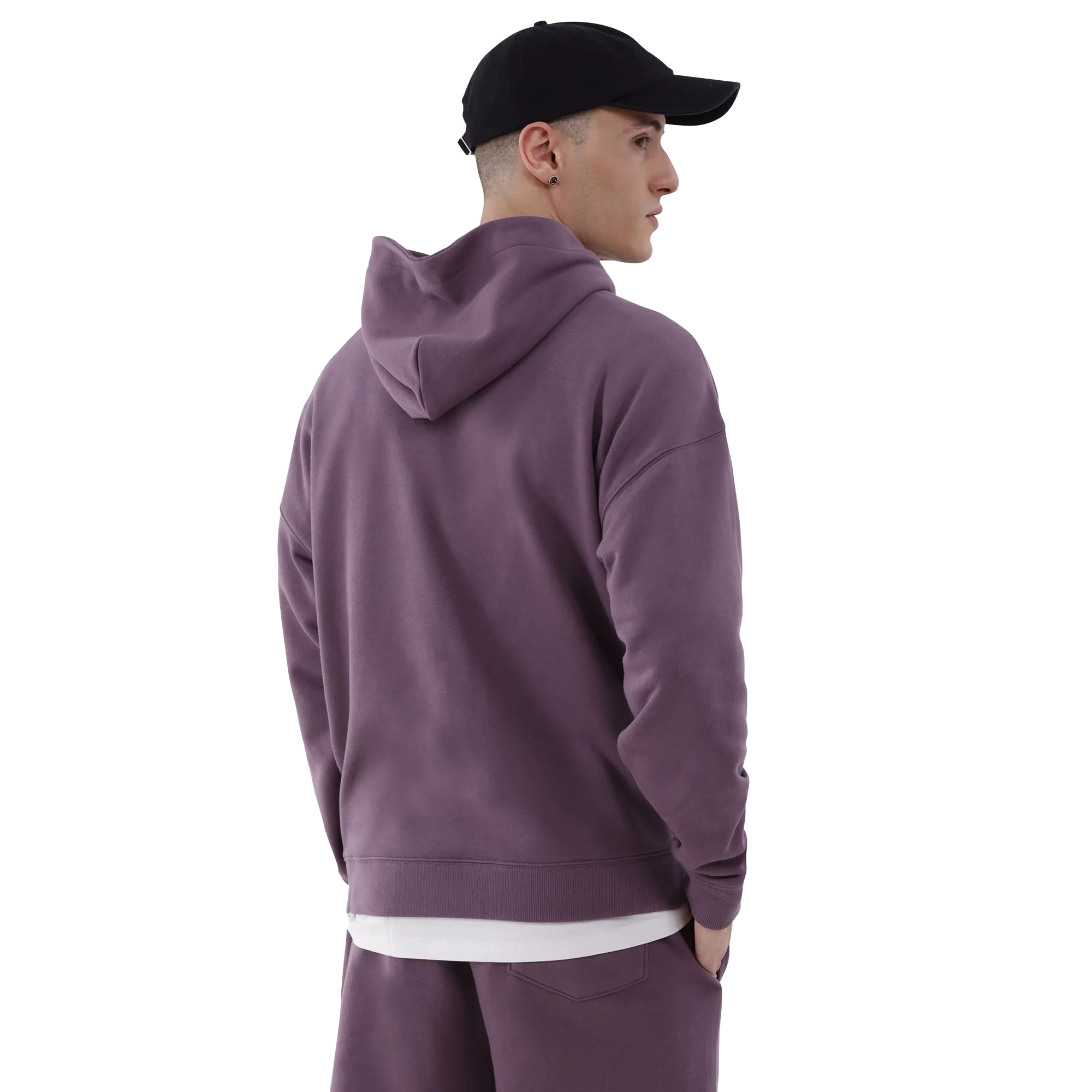 NO BOUNDARIES HOODIE DUSTY GRAPE - NB35100140528B