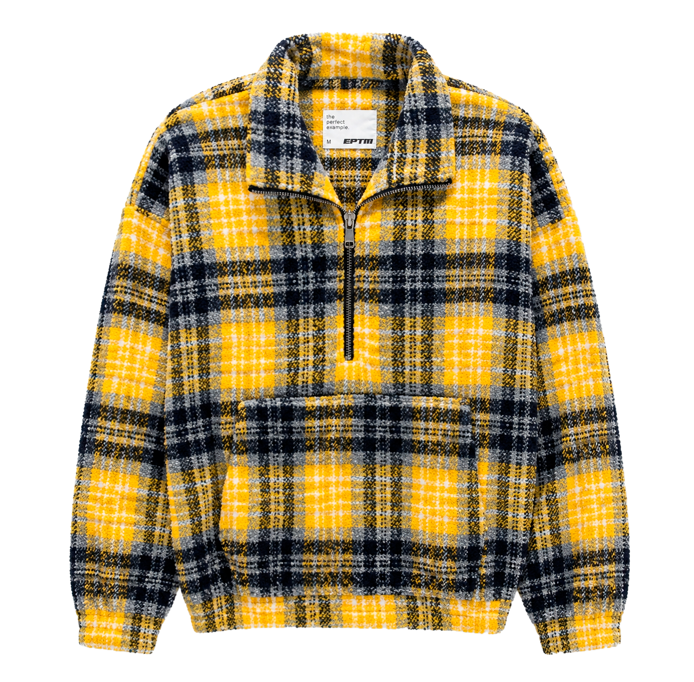 EPTM TWEED FLANNEL ANORAK YELLOW - EP1171