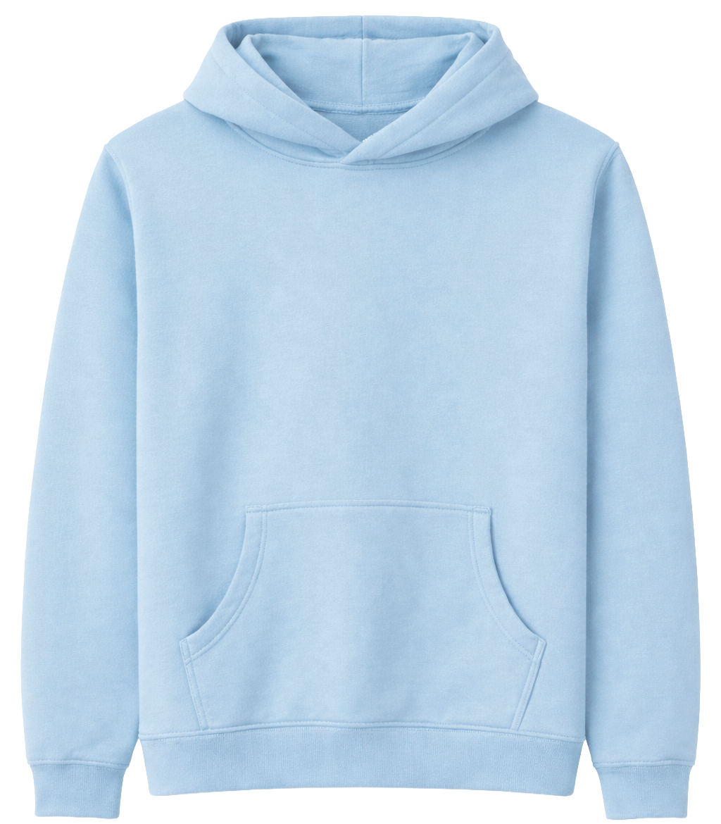 LA FAMILIA HEAVYWEIGHT GRAPHIC HOODIE PEARL BLUE - LFSP24HD001