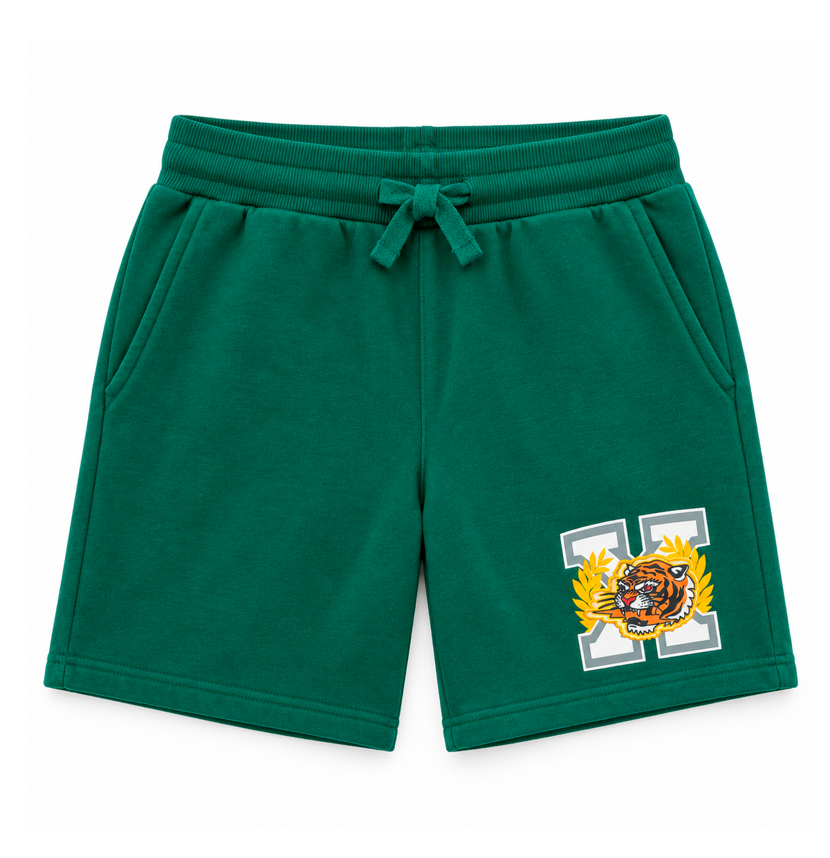 YOUTH REBEL MINDS SWEATSHORT HUNTER GREEN - 851-B973