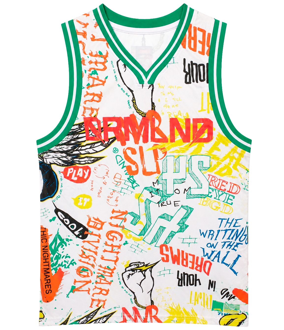 DREAMLAND BASKETBALL JERSEY MULTI - D2205T0650