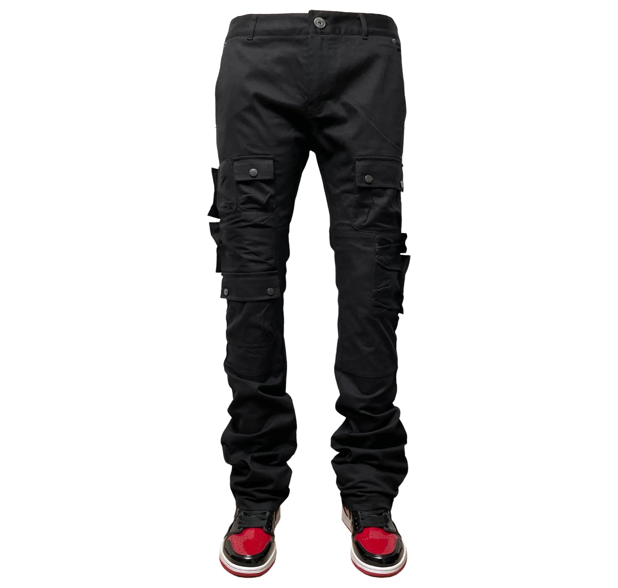 GENUINE TWILL STACK PANTS VINTAGE BLACK - GN167