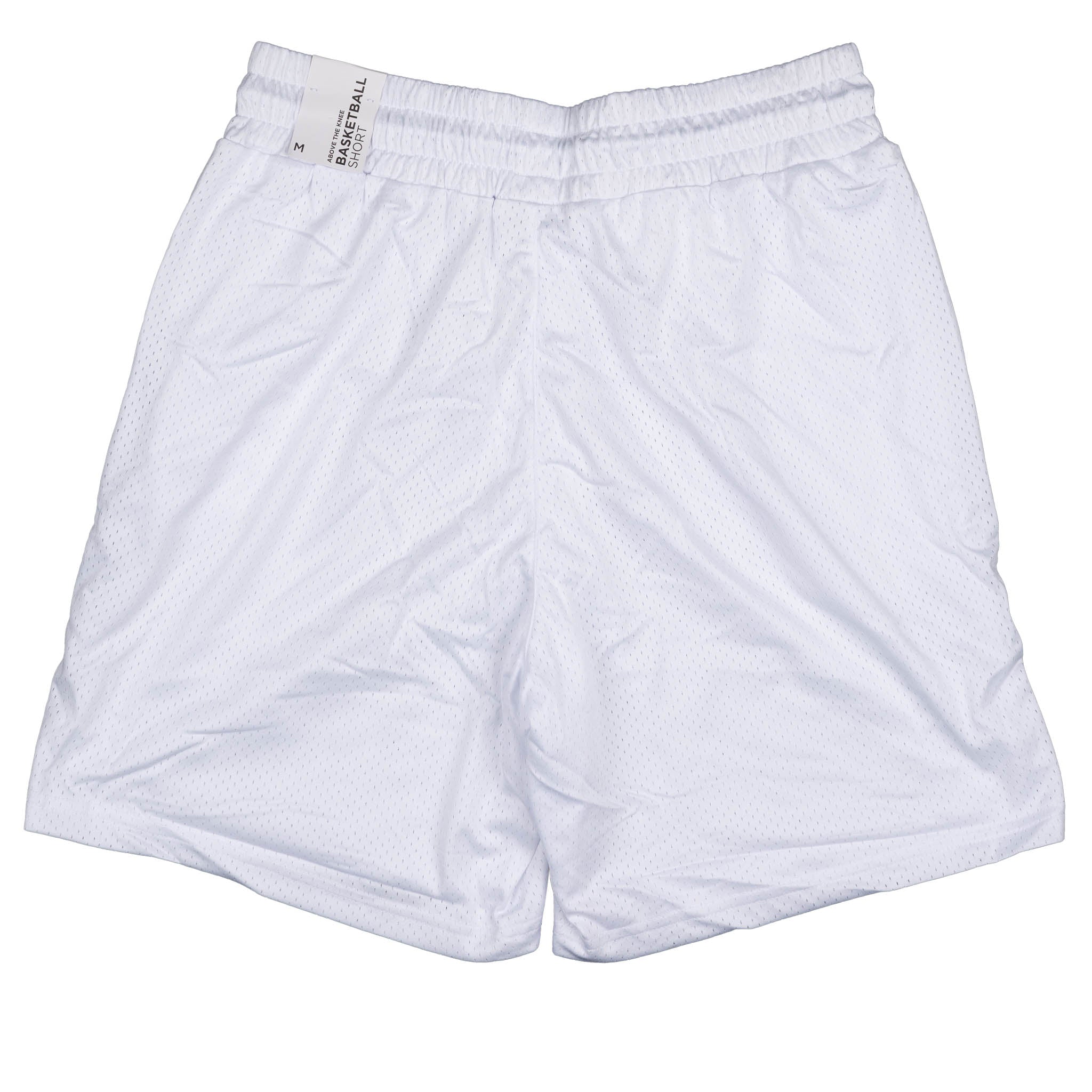 RUE21 ABOVE THE KNEE BASKETBALL SHORTS WHITE -  531411