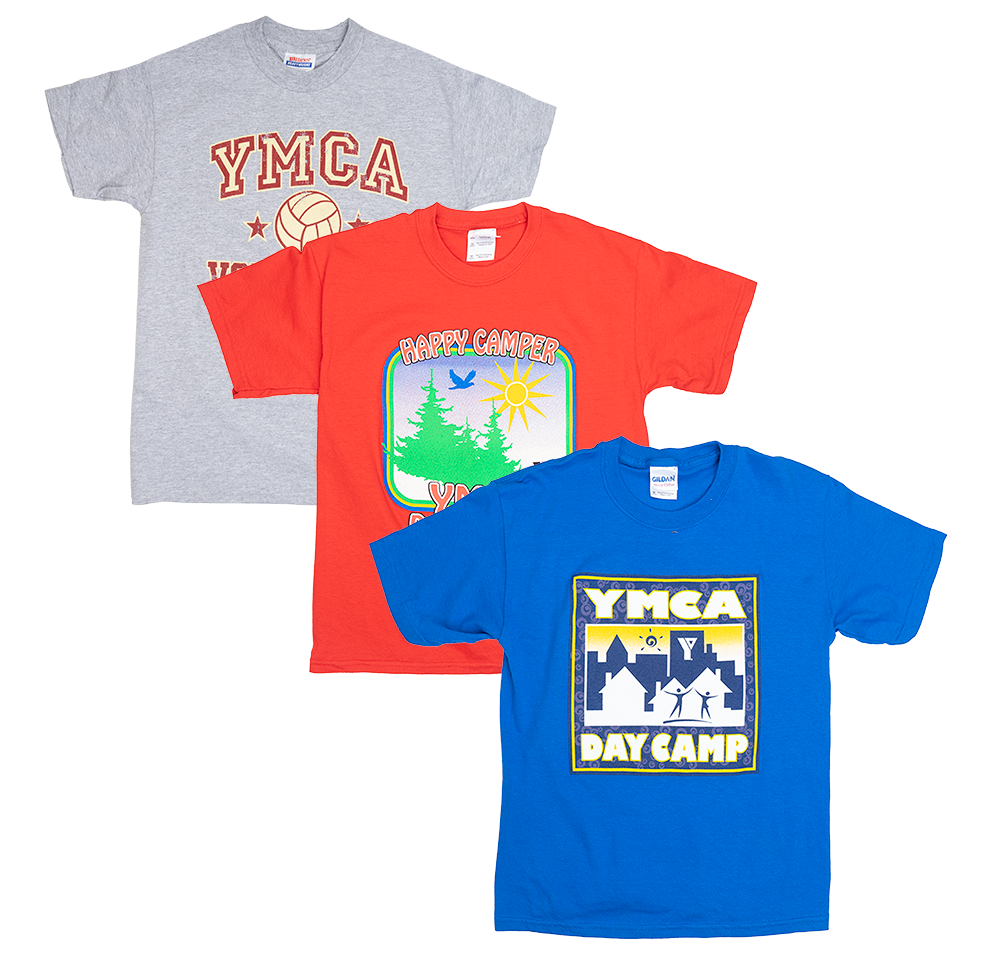 YOUTH BOYS YMCA GRAPHIC T-SHIRTS ASSORTED - YMCA002