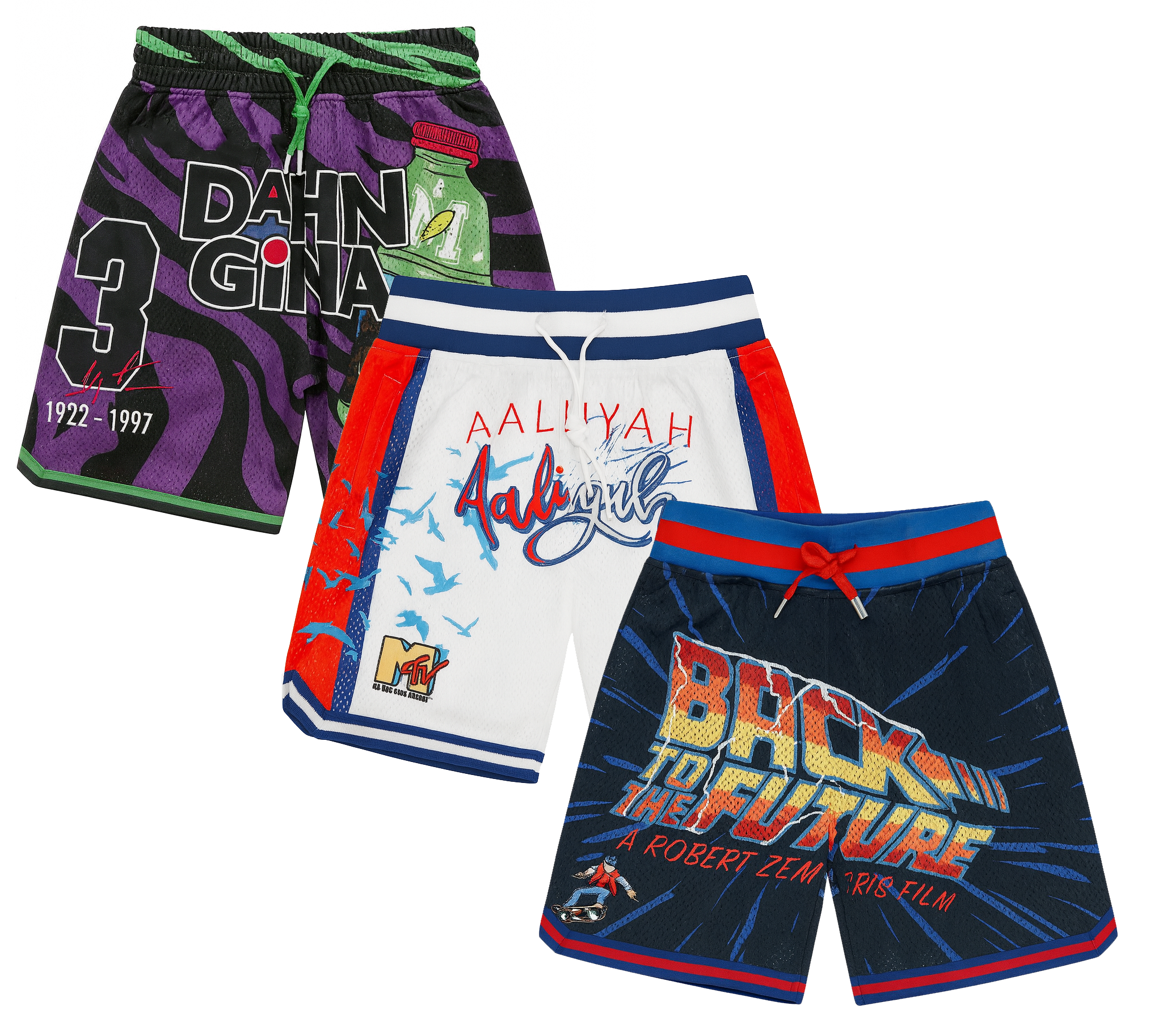 YOUTH HEADGEAR ASSORTED BASKETBALL JERSEY SHORTS ASST - HGC-YBS-ASST