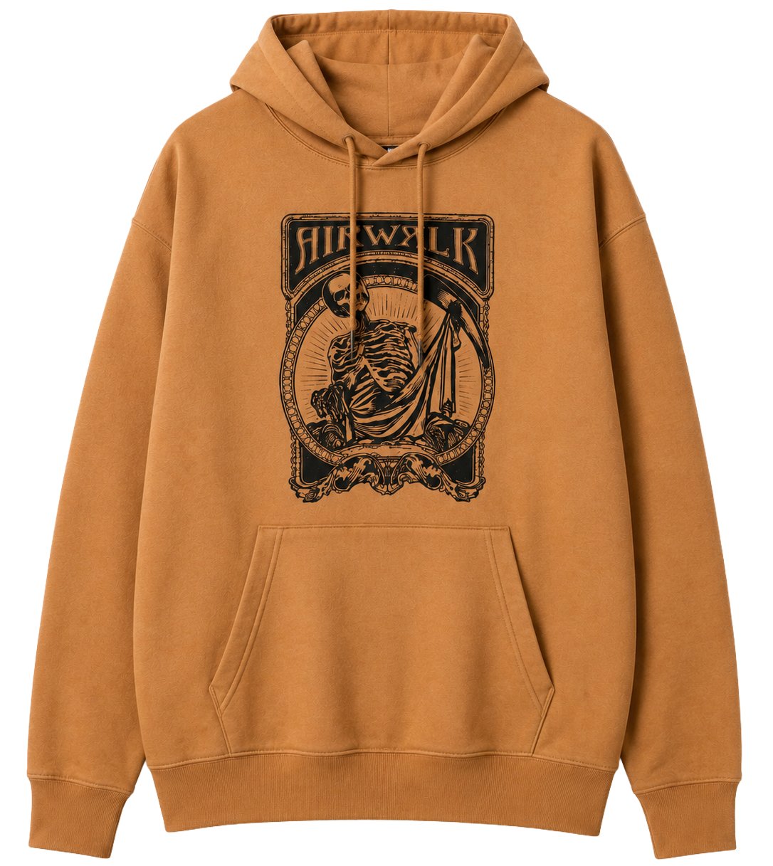 AIRWALK GRAPHIC HOODIE BRONZE - 44AWM0189OP-807P6