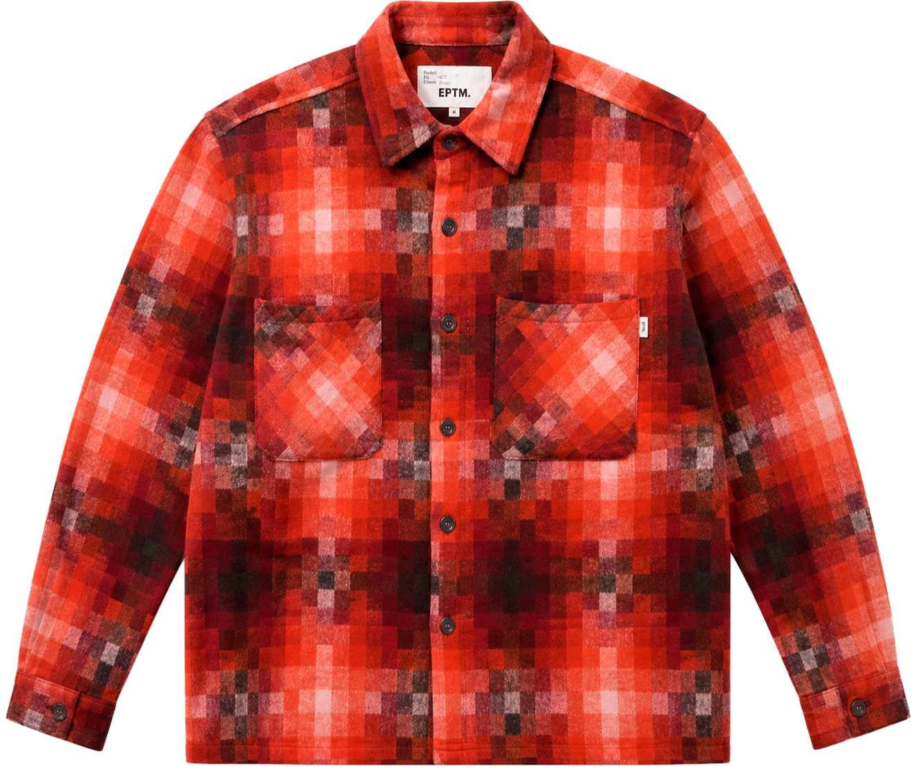 EPTM FLANNEL JACKET ORANGE - EP9900