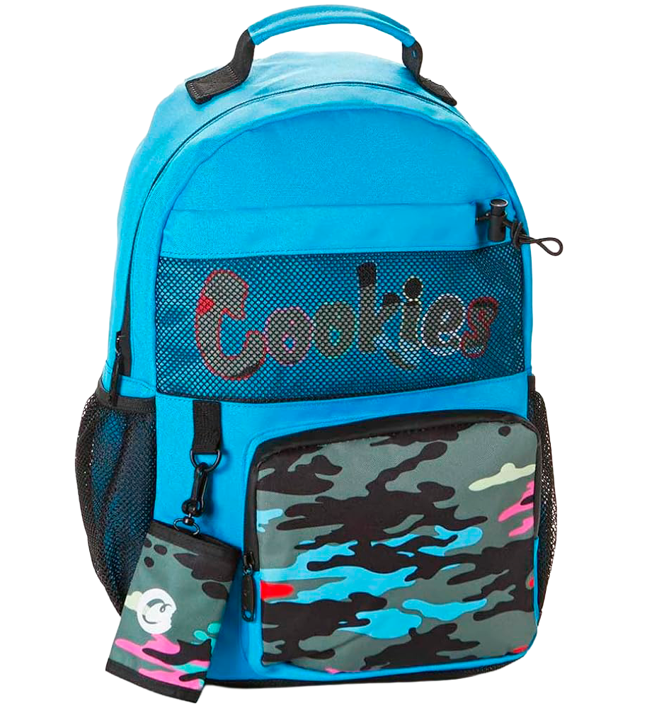 COOKIES SMELL PROOF BACKPACK COOKIES BLUE - ESCOBAR
