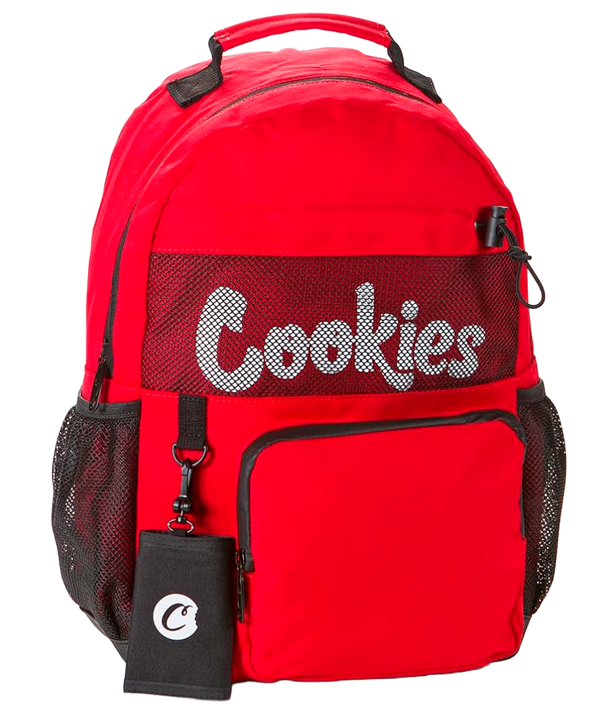 COOKIES SMELL PROOF BACKPACK RED - STASHER