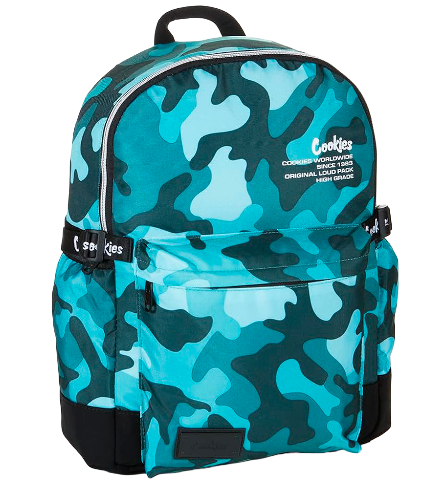 COOKIES SMELL PROOF BACKPACK MINT CAMO - OFF THE GRID