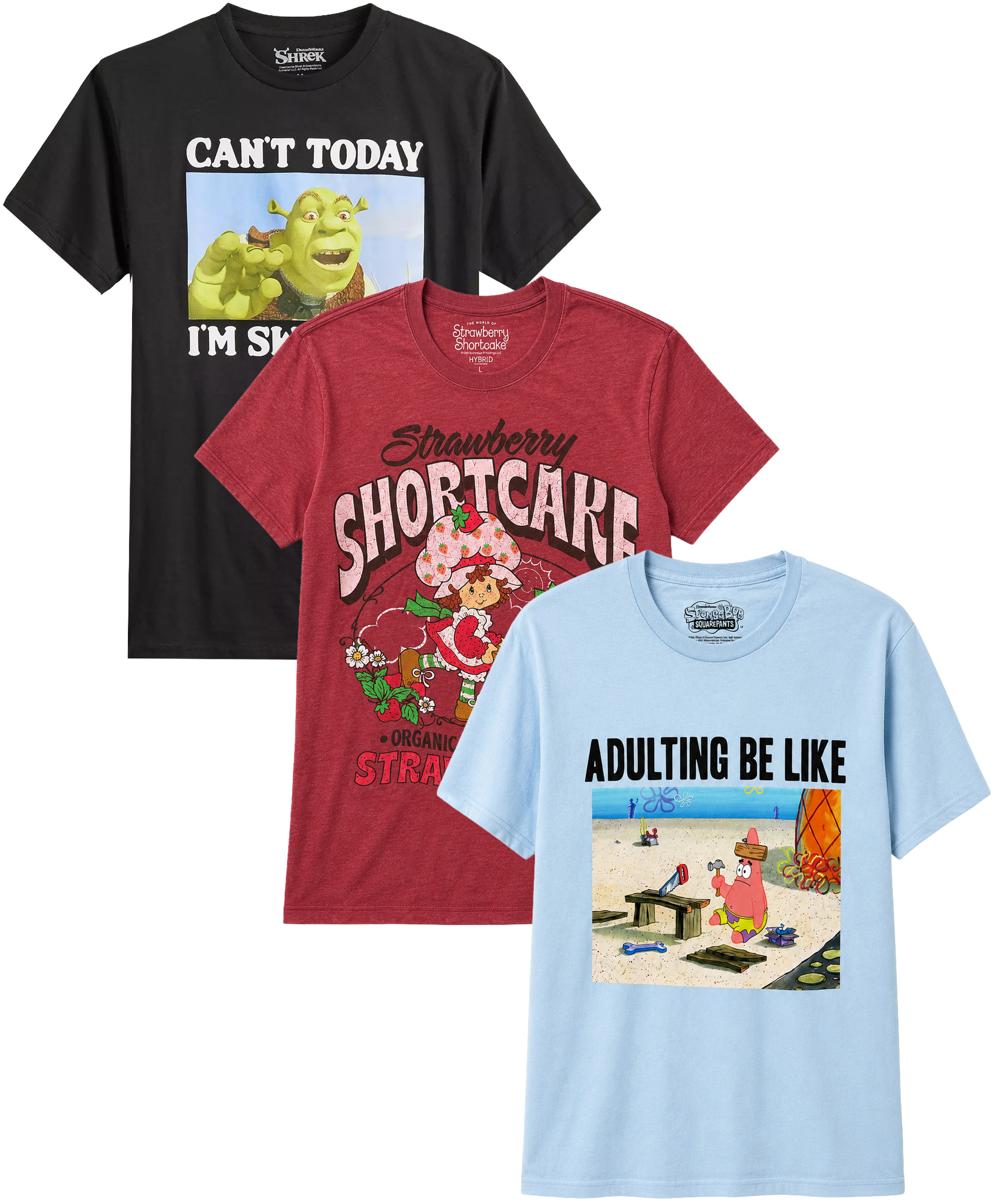 LICENSED ASSORTED POP CULTURE T-SHIRTS (IR) ASST - CARTOONS