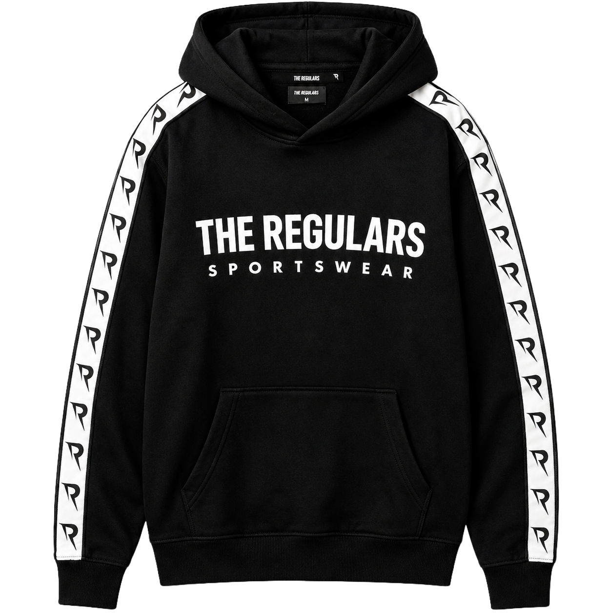 THE REGULARS PREMIUM HOODIE BLACK - CHAMPION