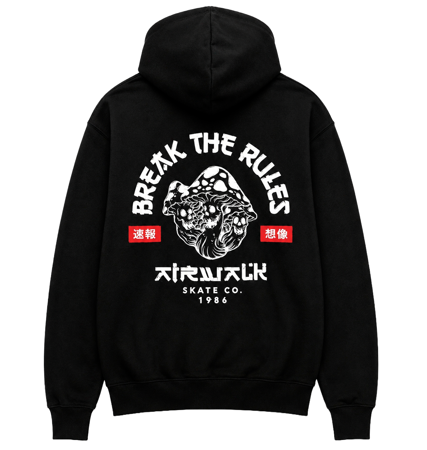 AIRWALK ASSORTED GRAPHIC HOODIE ASST - AWHDA