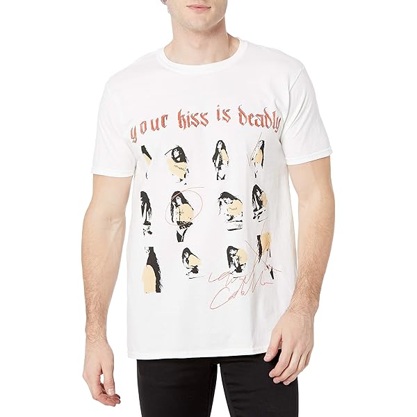 CAMILA CABELLO T-SHIRT WHITE - DEADLY KISS