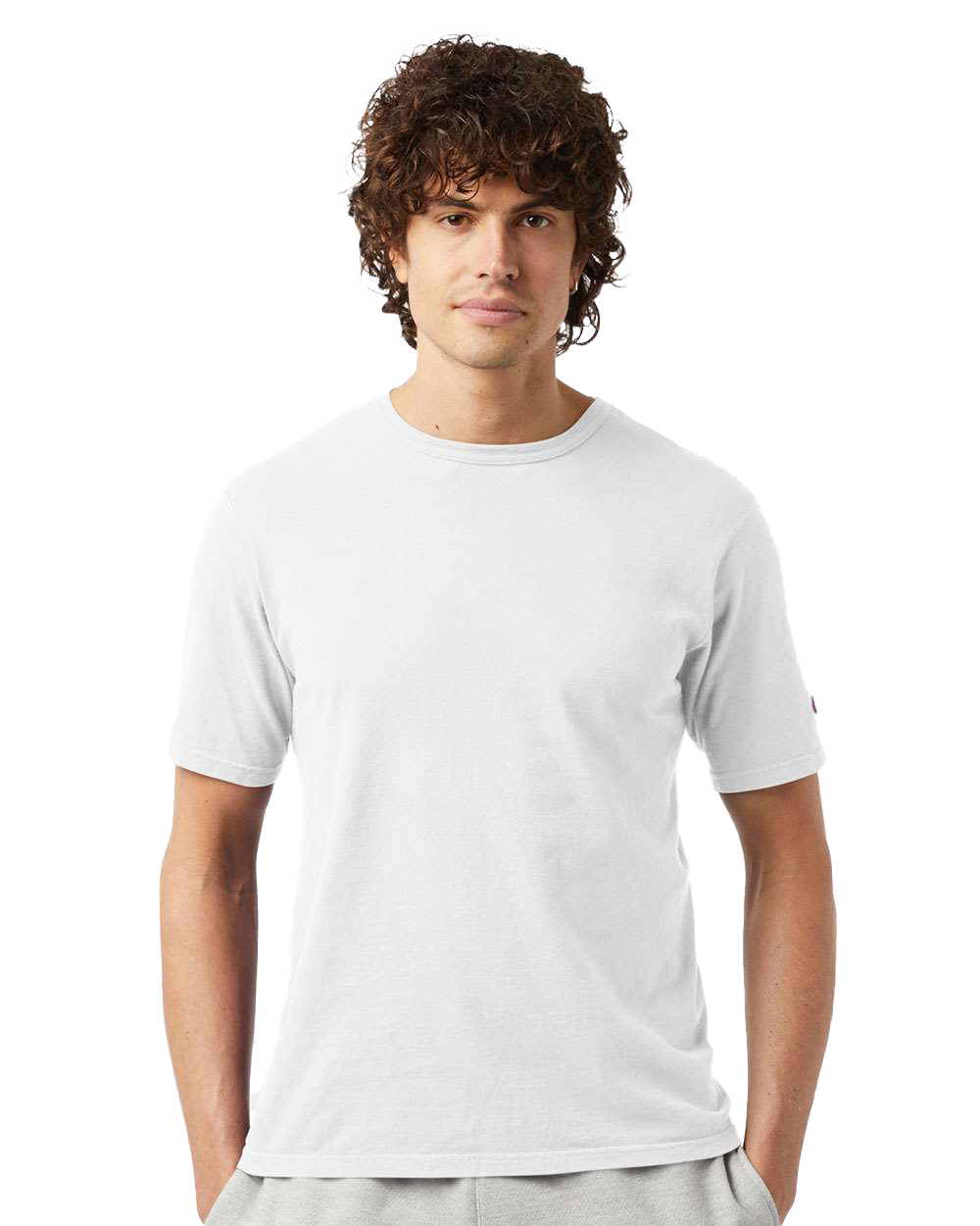 CHAMPION SOLID T-SHIRT WHITE - CD100-WH