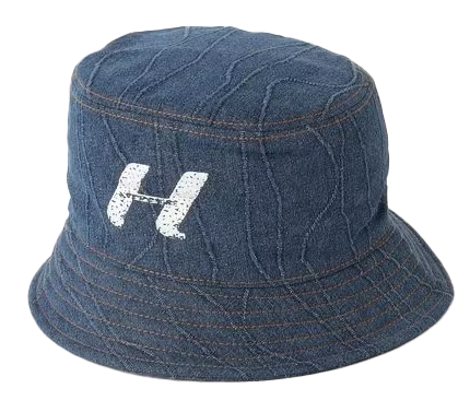 HONOR THE GIFT WAVY BUCKET HAT INDIGO - HTG240374