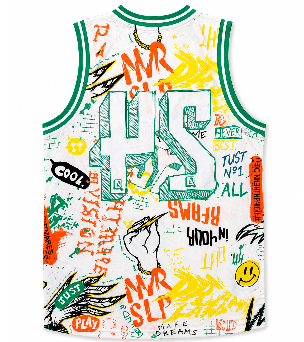 DREAMLAND BASKETBALL JERSEY MULTI - D2205T0650