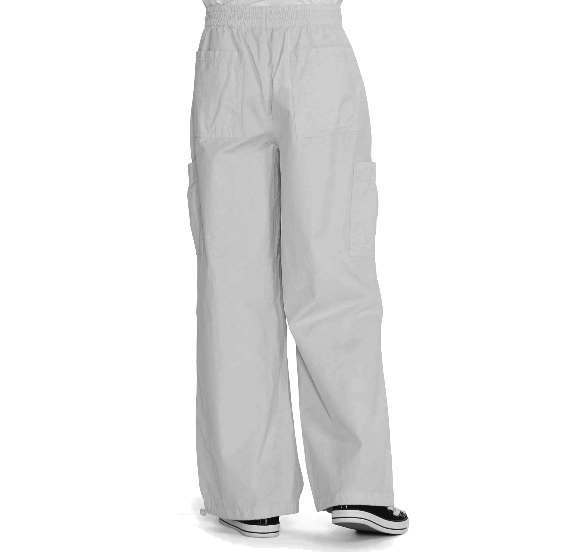 NO BOUNDARIES PARACHUTE PANTS SOFT SILVER - NB15100133565B