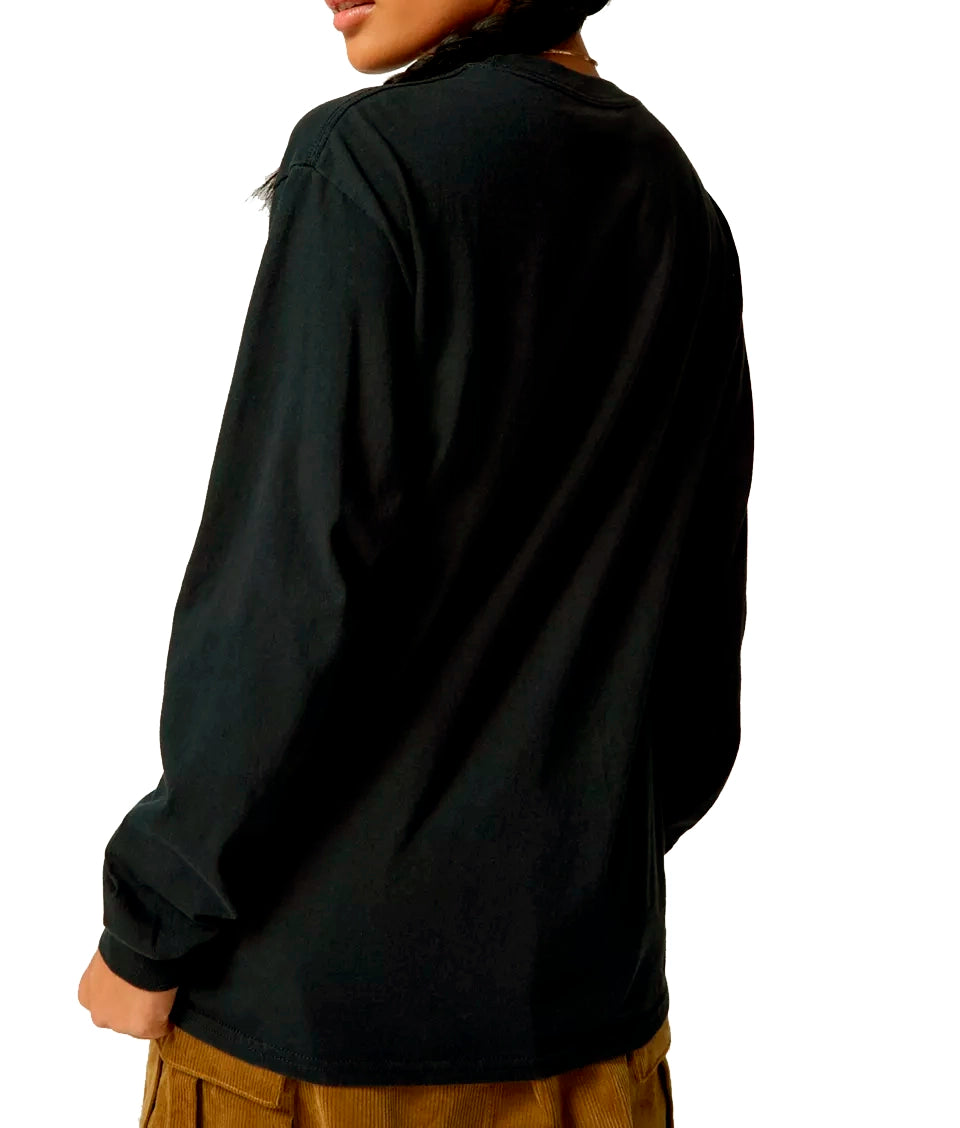 UNISEX LICENSED LONG SLEEVE SHIRT BLACK - NPSLST08