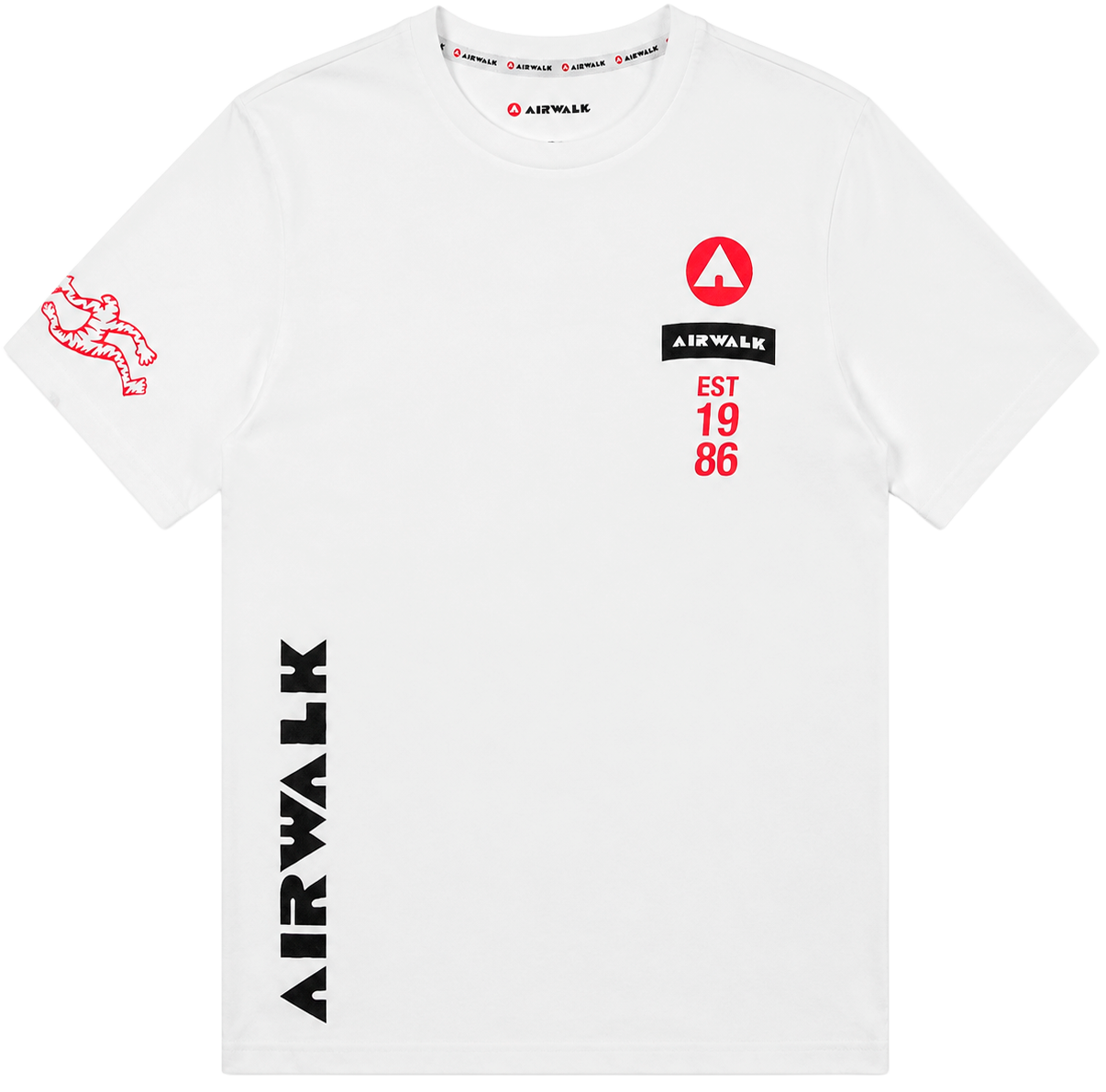 AIRWALK GRAPHIC T-SHIRT WHITE - AWM0024