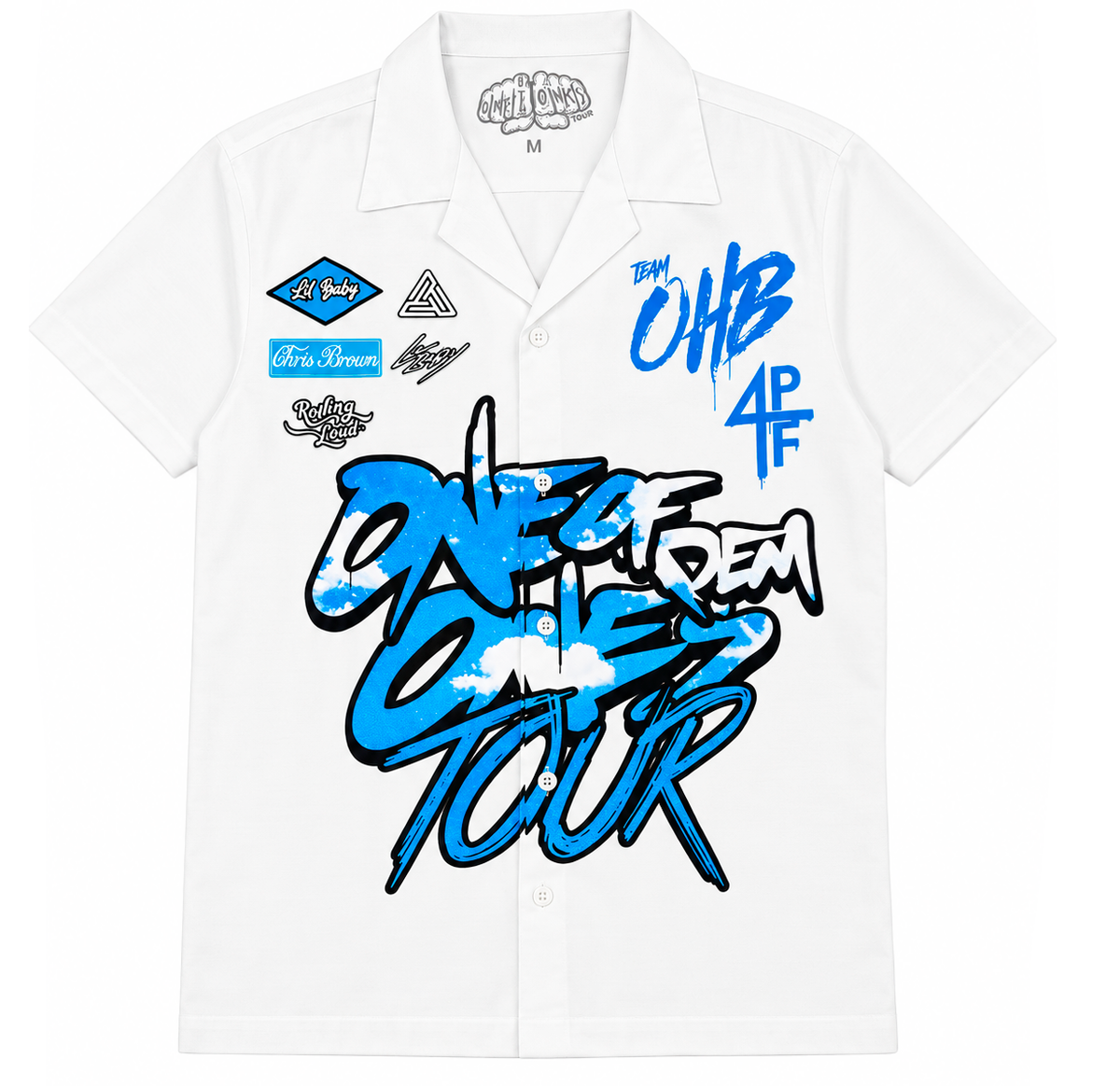OXYMORRONS S/S BUTTON-DOWN SHIRT WHITE - CB22