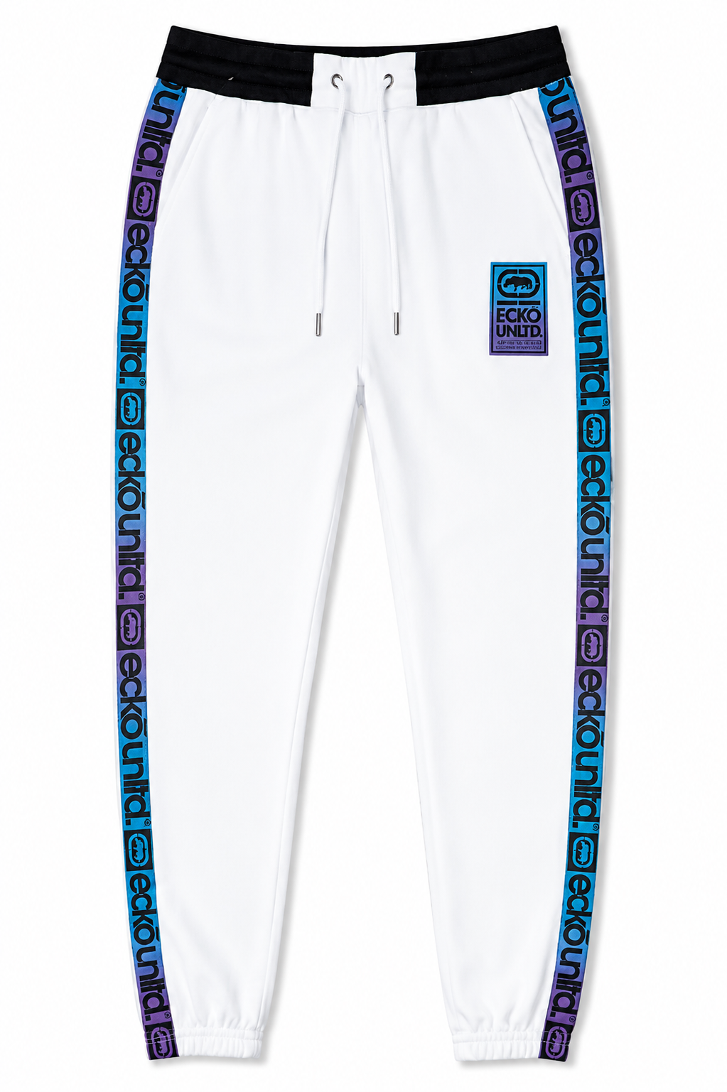 MARC ECKO JOGGER PANTS WHITE/BLUE - EO31G727 - Steal Deal 