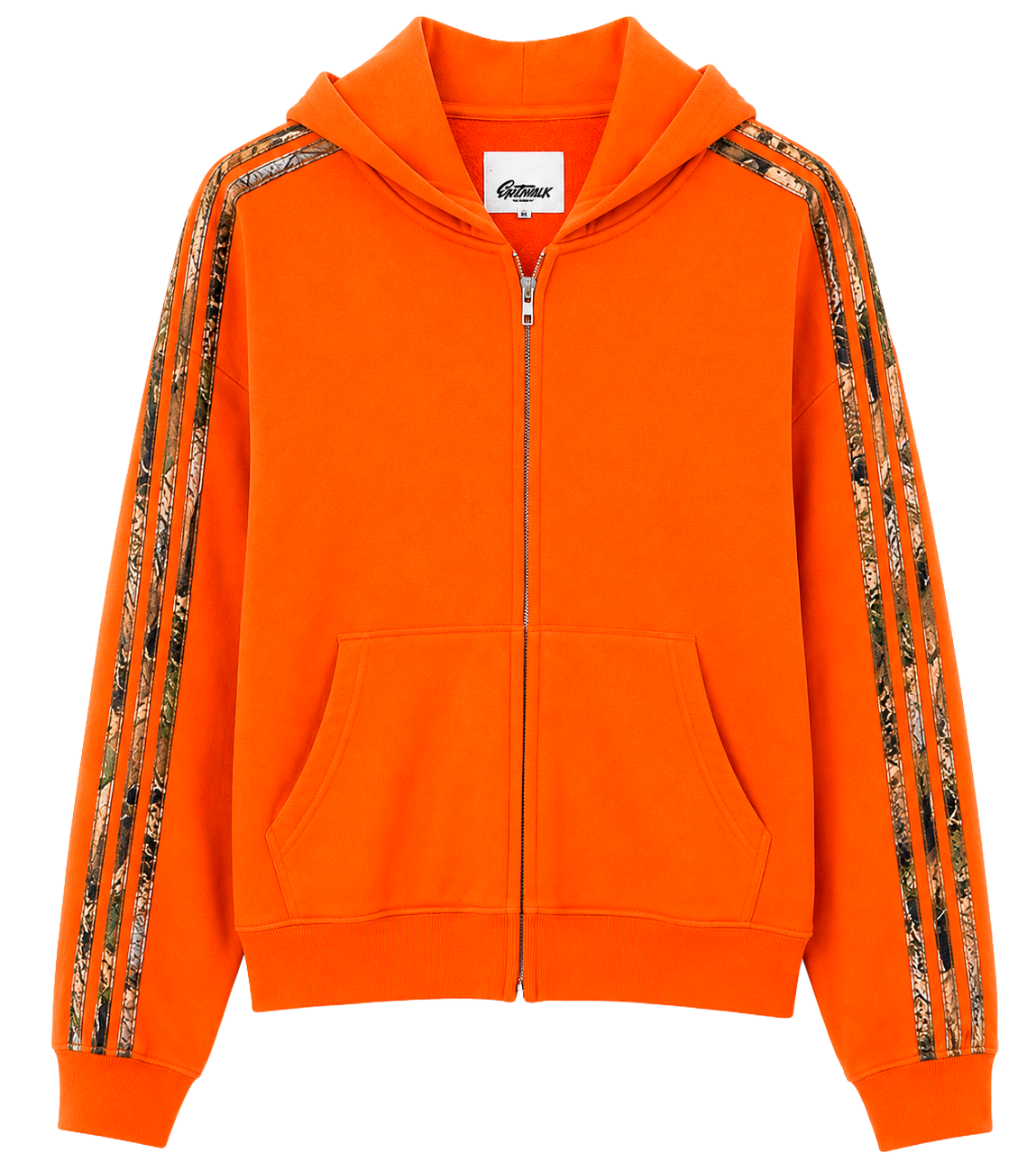 EPTM CAMO ZIP HOODIE JACKET ORANGE - EP11661