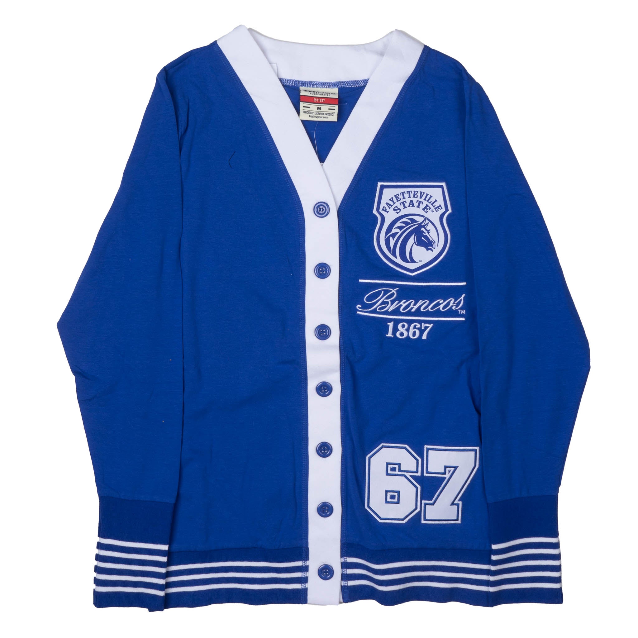 BIG BOY CREWNECK COLLEGIATE CARDIGAN ASSORTED - BBCDN