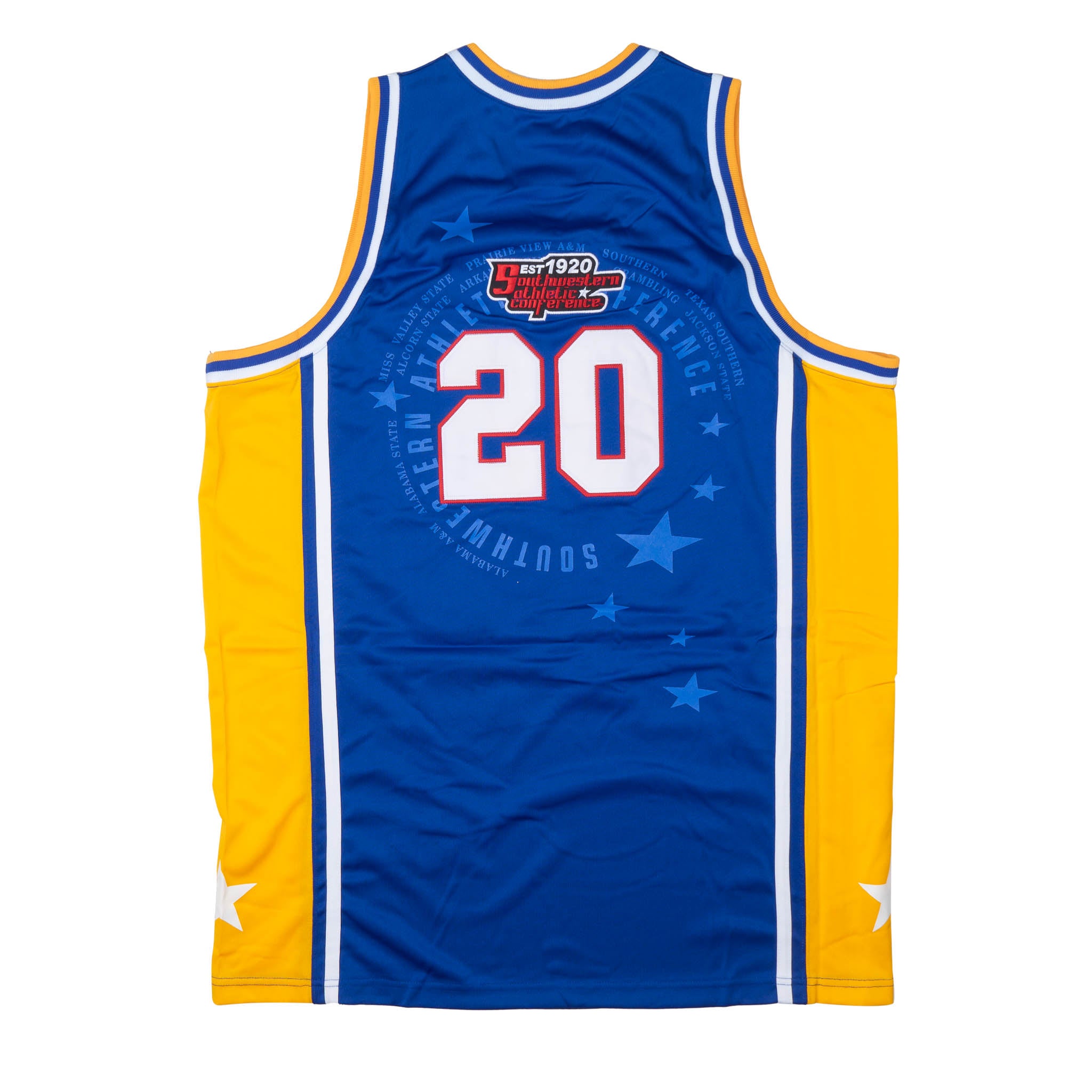 BIG BOY BASKETBALL JERSEY BLUE YELLOW BBSWAC